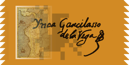 Cartel promocional de la exposición Inca Garcilaso