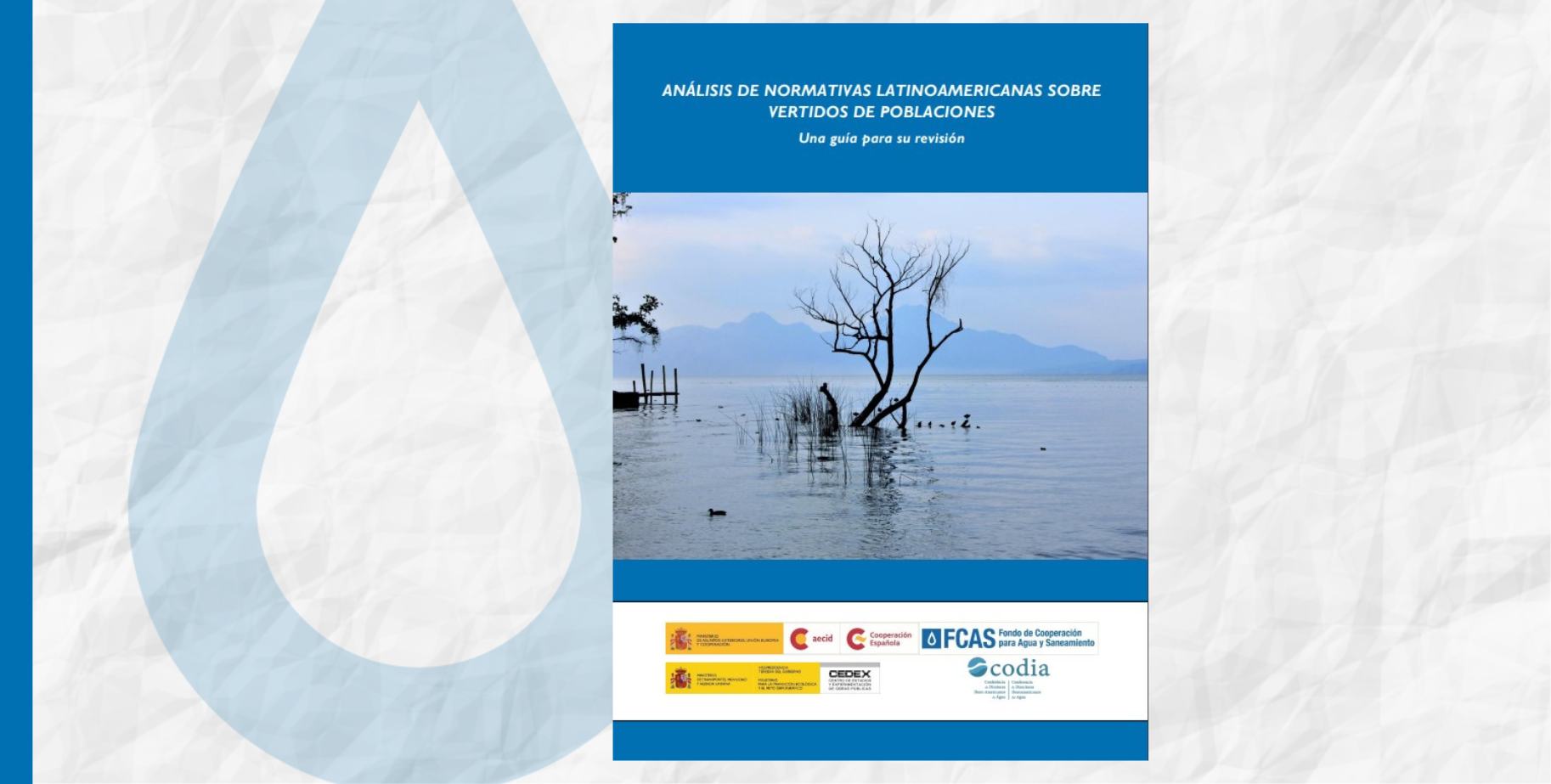 Cartel promocional Análisis de normativas latinoamericanas sobre vertidos de poblaciones